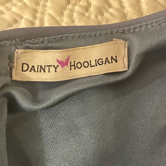 Dainty Hooligan Raise a Toast Skater Dress, size Small - Picture 5 of 9